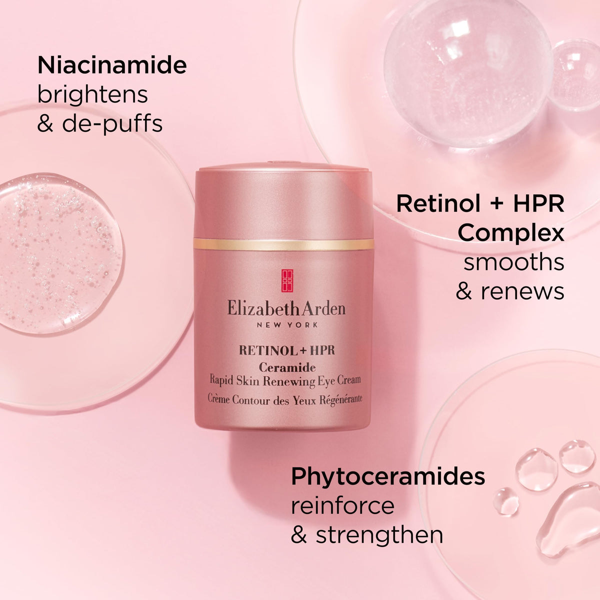 Elizabeth Arden cream with box and spatula for hygienic application