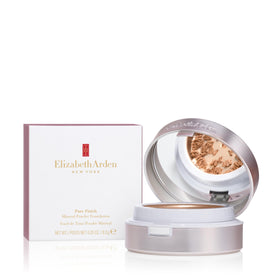 Elizabeth Arden open powder pan revealing microlight mineral finish