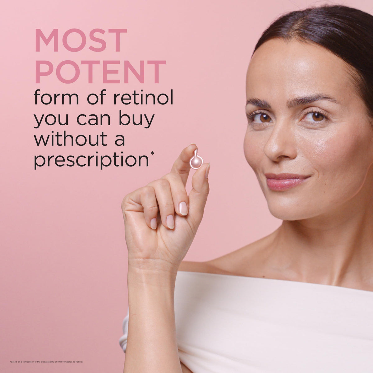 Elizabeth Arden serum texture on skin demonstrating quick absorption and hydration benefit