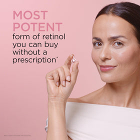 Elizabeth Arden serum texture on skin demonstrating quick absorption and hydration benefit