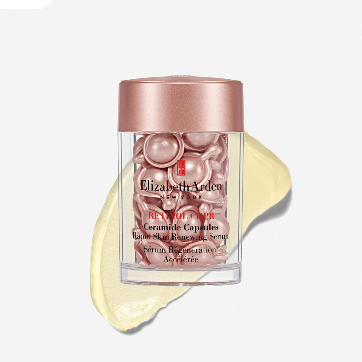 Elizabeth Arden single capsule close-up highlighting precise single-dose convenience