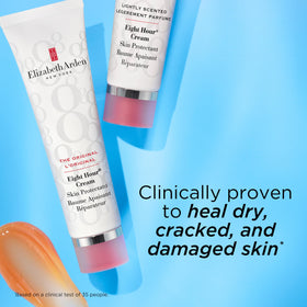 Elizabeth Arden next to a coin to show 1.7 oz size for travel-friendly convenience
