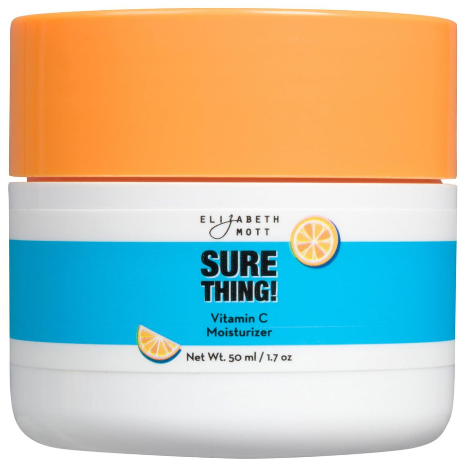 Elizabeth Mott front jar showing packaging and product name for clear identification and trust