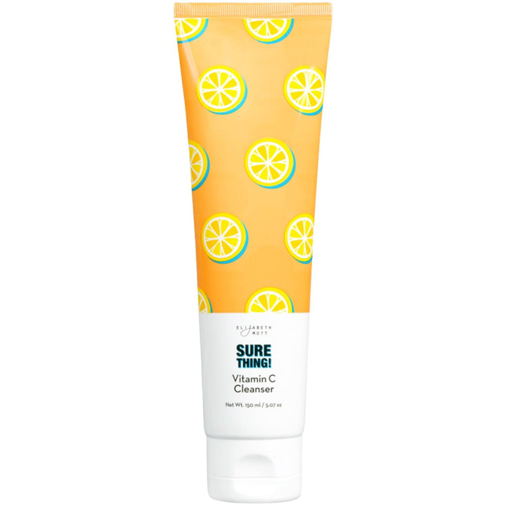 Elizabeth Mott front packaging showing tube for clear product identification and shelf appeal