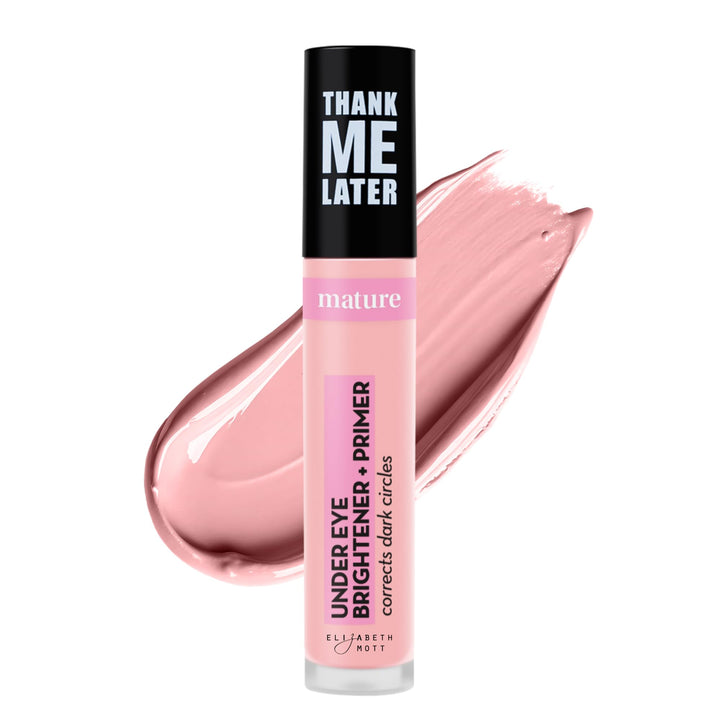 Elizabeth Mott front tube showing pink brightener and brand