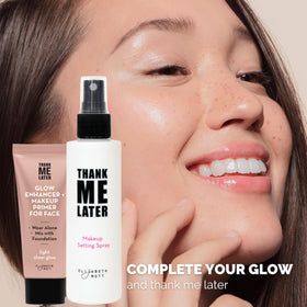 Elizabeth Mott used in morning routine showing hydrated healthy-looking skin