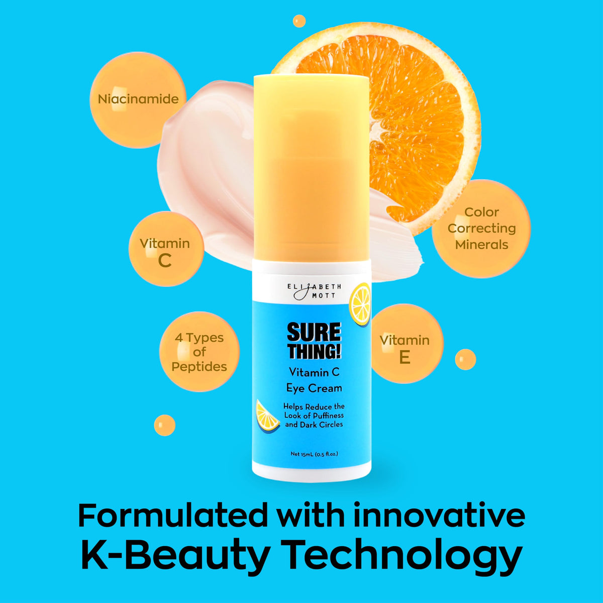 Elizabeth Mott in a nighttime skincare setup promoting restorative evening hydration