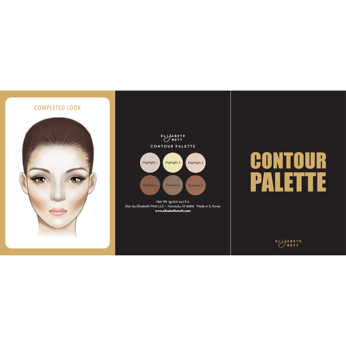 Elizabeth Mott palette held in hand to show size and travel-friendly benefit
