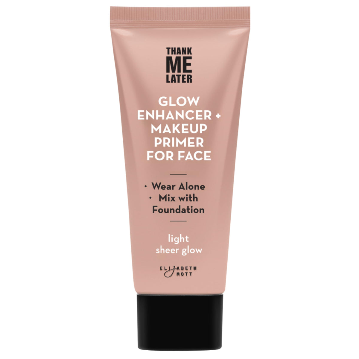 Elizabeth Mott close-up texture showing smooth luminous primer finish