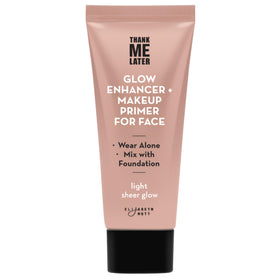 Elizabeth Mott close-up texture showing smooth luminous primer finish
