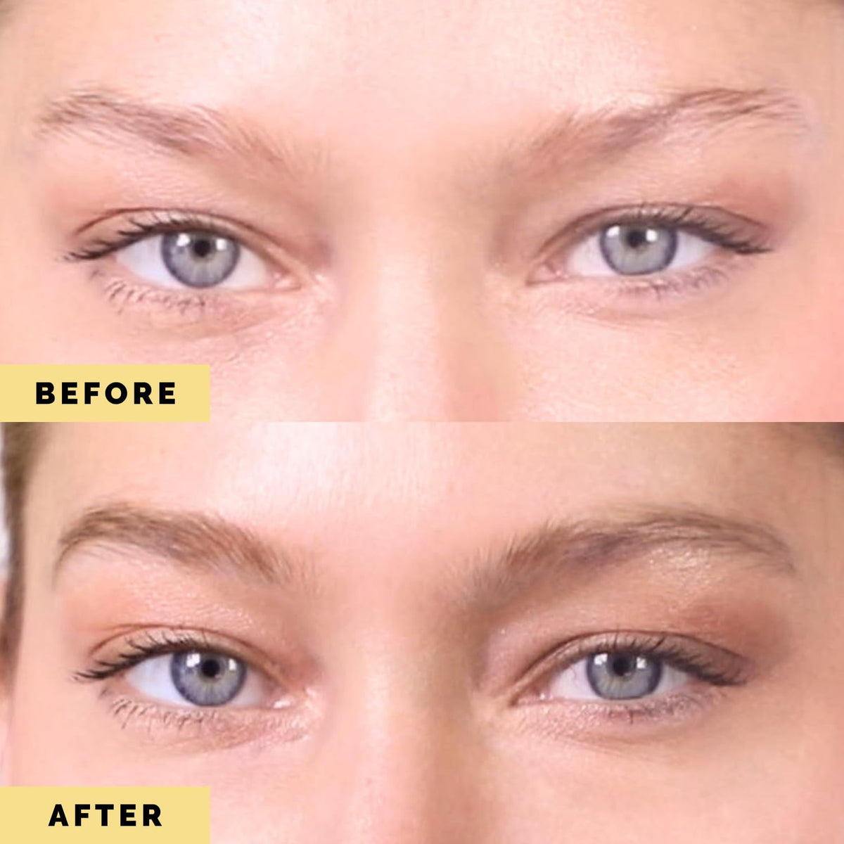 Elizabeth Mott tube open with tapered SpiralTech brush demonstrating applicator precision