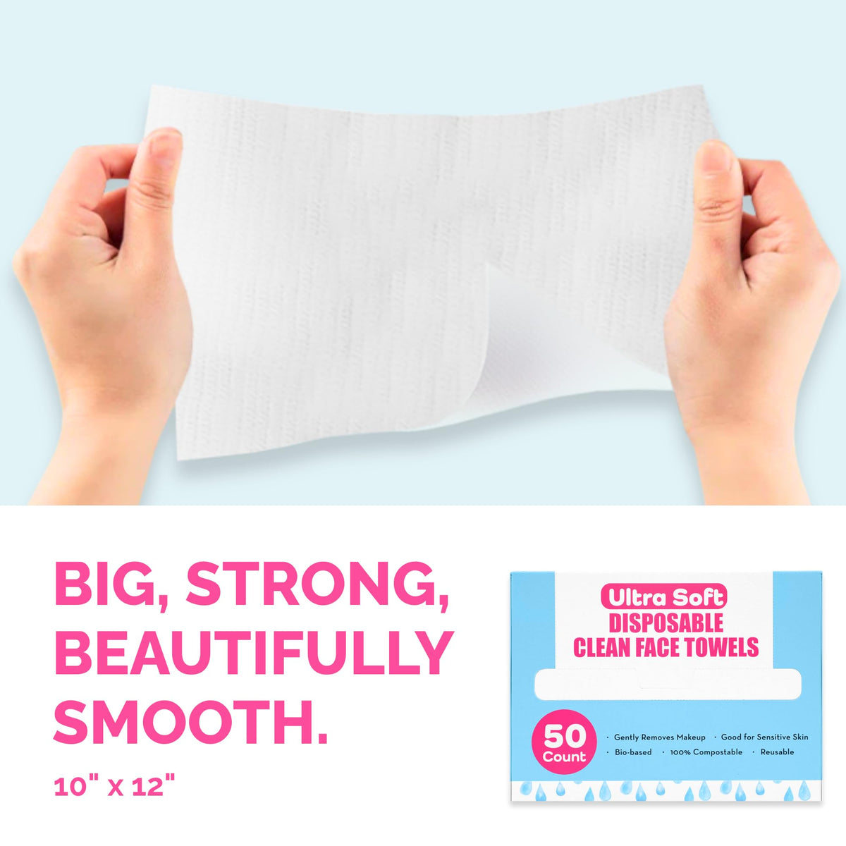 Elizabeth Mott two-sided surface visible showing smooth and textured sides for versatile use