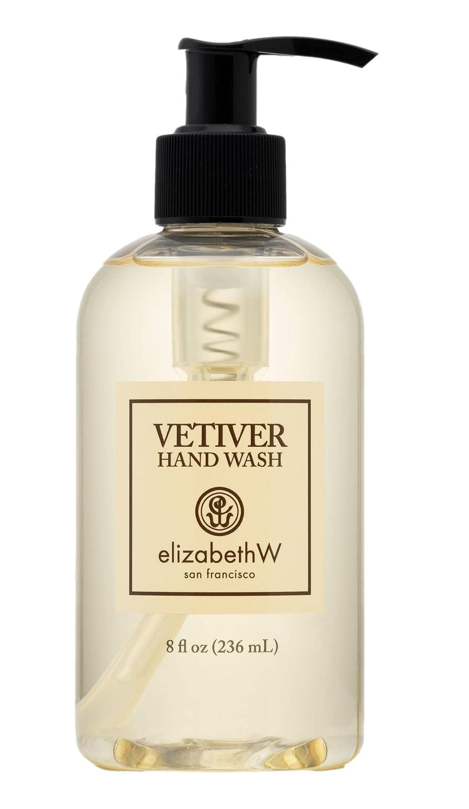 elizabeth W front packaging showing label and size, communicates premium scent