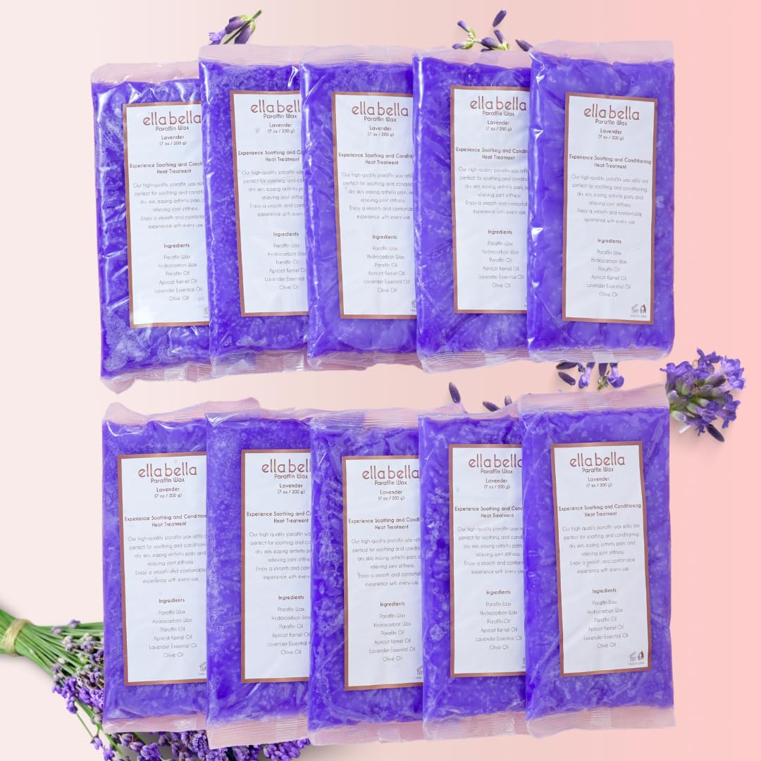 ELLA BELLA front packaging showing lavender refill and calming scent benefits