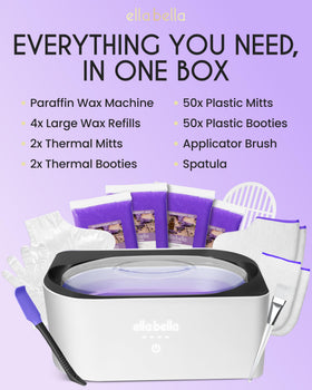 ELLA BELLA refills, liners, brush and spatula included for complete kit