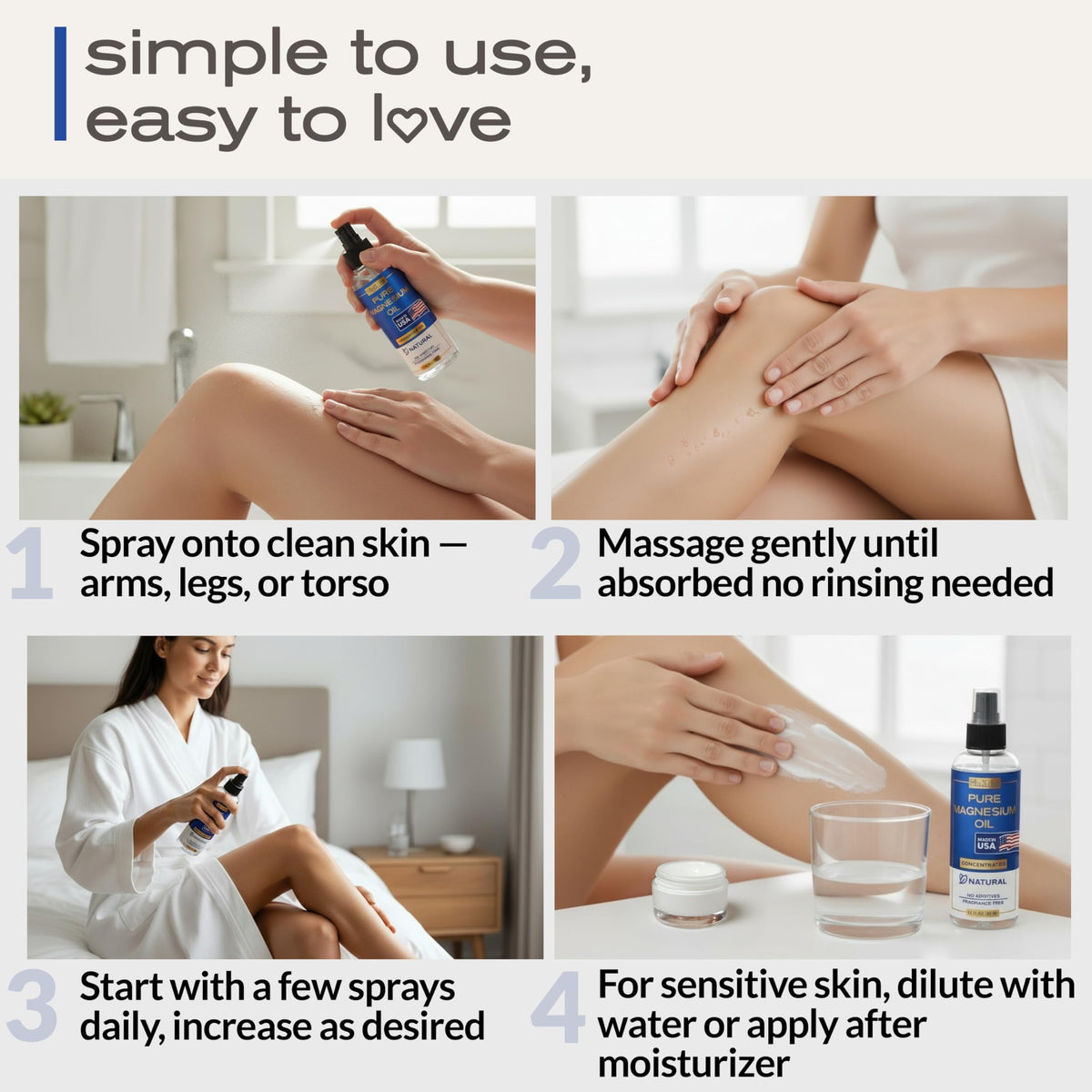 Ella & Eden label detail highlighting pure formula and ingredient clarity