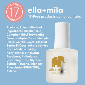 ella+mila family using product with child to discourage thumb sucking