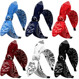 ELLOPH front packaging showing six paisley headbands and variety benefit