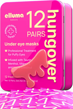 Elluma Beauty front packaging showing box and sachets for convenience