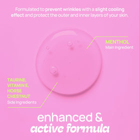 Elluma Beauty hydrogel close-up texture highlighting smooth hydration delivery