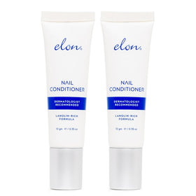 Elon front packaging 10g tube showing compact travel-ready conditioner benefit
