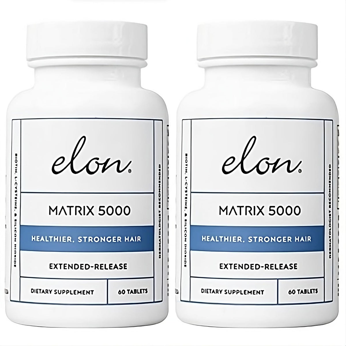 Elon Matrix 5000 front packaging showing product benefits and extended-release