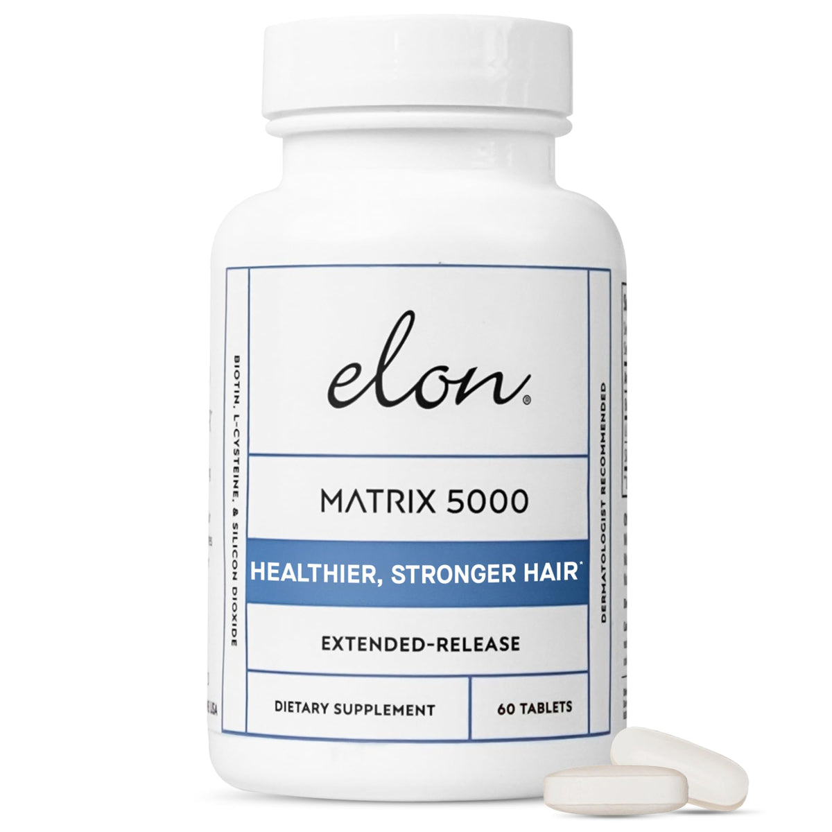 Elon Matrix 5000 front packaging showing bottle for easy identification and confidence