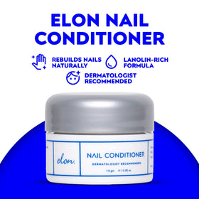 Elon open jar texture of lanolin-rich balm illustrating smooth spreadability