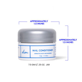 Elon packaging label detail highlighting dermatologist-recommended benefit