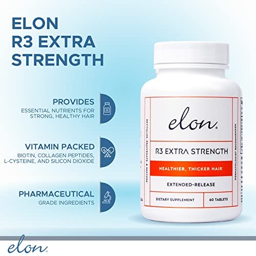 Elon R3 tablets close-up showing texture and size for easier intake decision