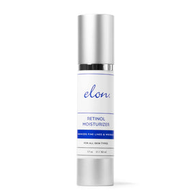 Elon front jar showing product and branding for clear identity and reassurance
