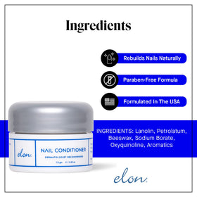 Elon conditioner inside travel toiletry kit for convenient on-the-go care