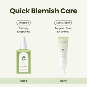 elravie ampoule size comparison with coin showing compact travel-friendly benefit