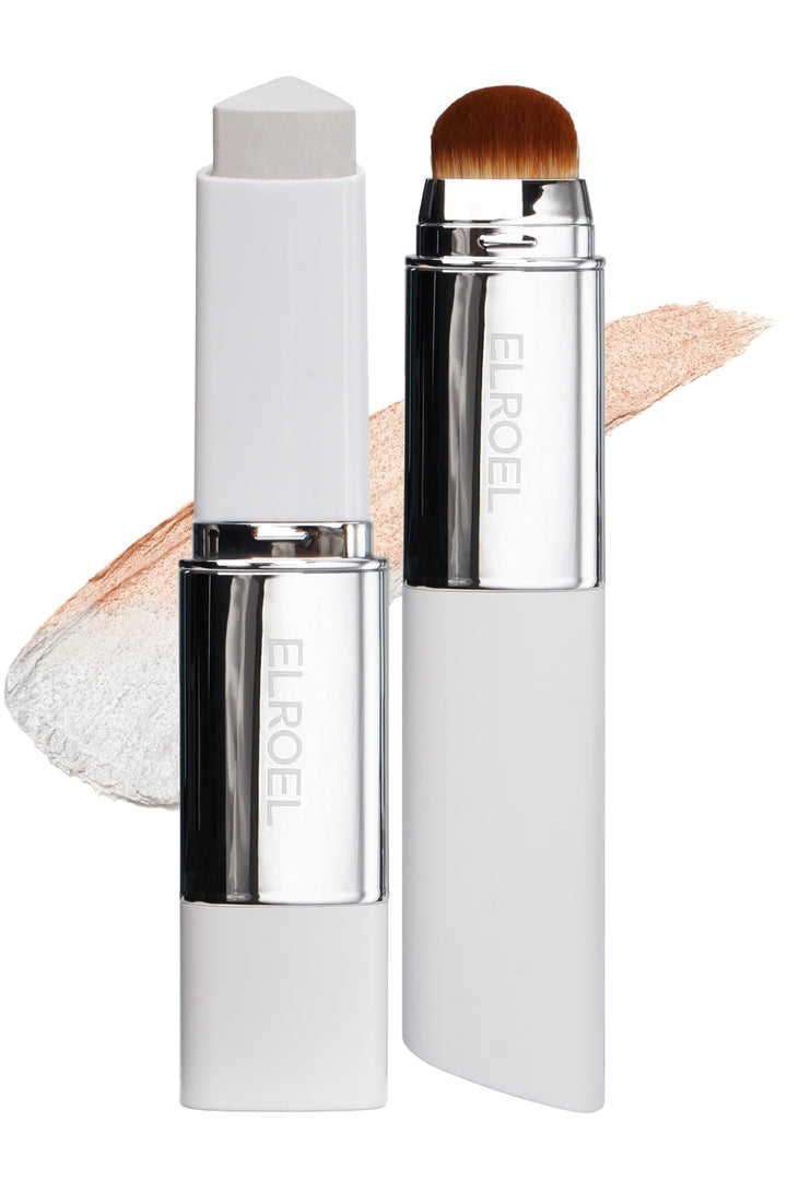 ELROEL front packaging of Blanc Cover Stick V showing compact travel-friendly design and benefits