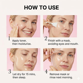 ELT after-treatment glow on model showing hydrated radiance