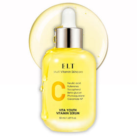 ELT bottle front view showing branding and 50ml size for clear identification