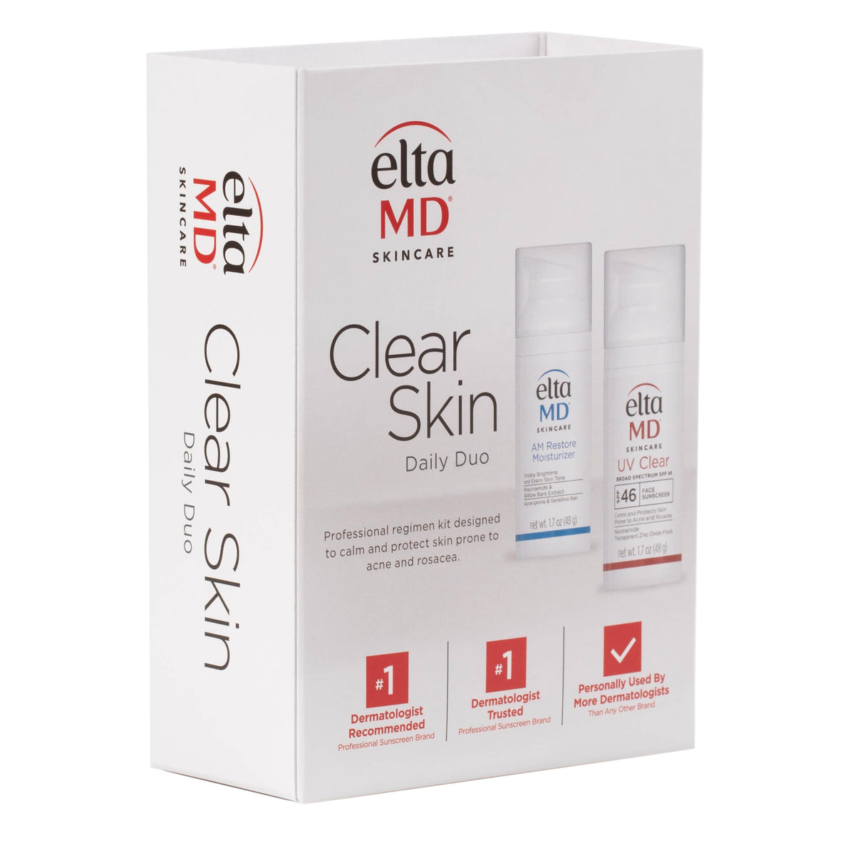 EltaMD AM Restore moisturizer texture close-up for lightweight hydration