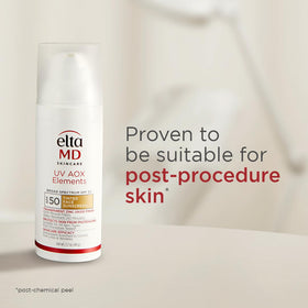 EltaMD application on hand demonstrating blendability and coverage benefit