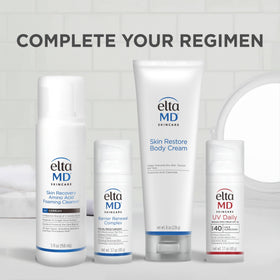 EltaMD in bathroom routine setting showing daily use and convenient integration