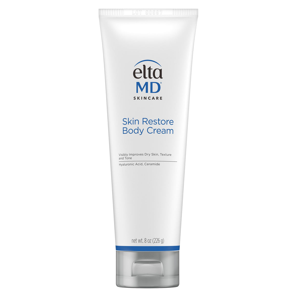 EltaMD front tube image showing product packaging and usable design