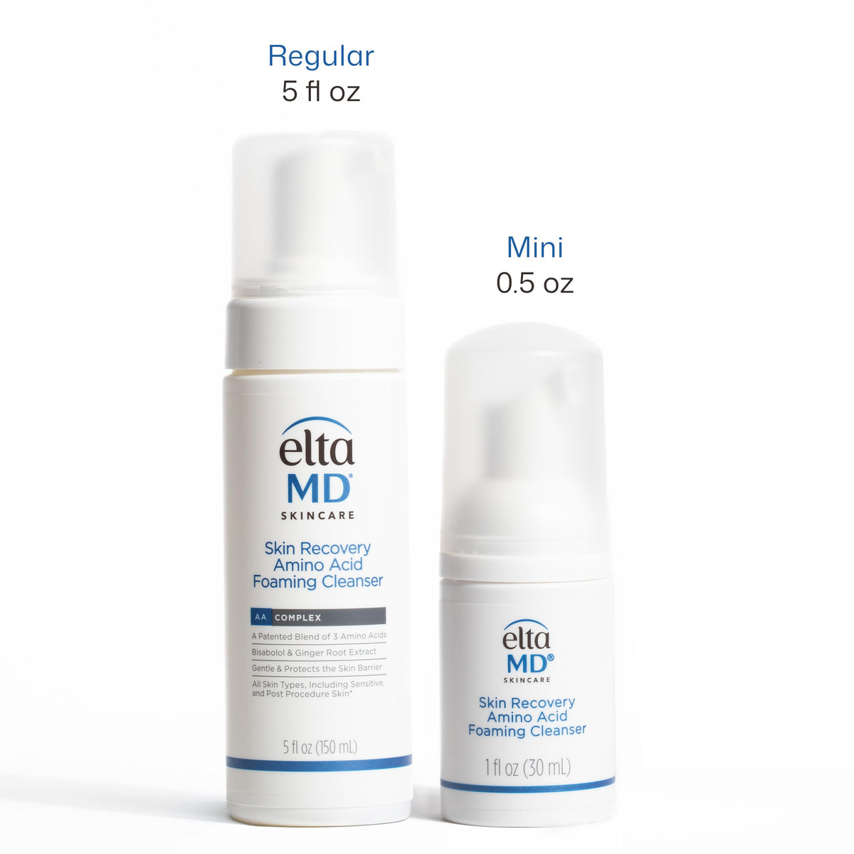 EltaMD foam texture close-up illustrating gentle lather that cleanses effectively
