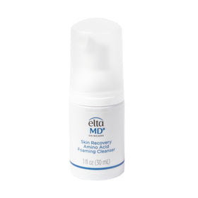 EltaMD front packaging showing cleanser bottle and brand clarity benefit
