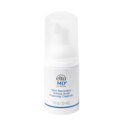 EltaMD front packaging showing cleanser bottle and brand clarity benefit