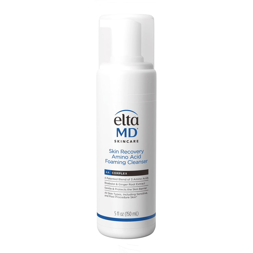 EltaMD front packaging showing bottle and brand for clear product ID