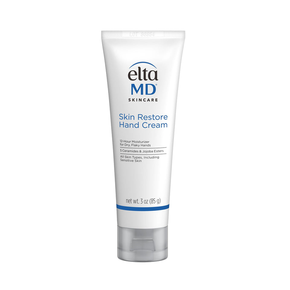 EltaMD front tube showing product branding and lightweight benefit