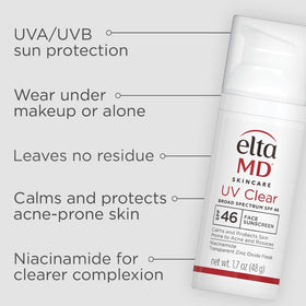 EltaMD tinted bottle dispensing lightweight coverage for even skin tone