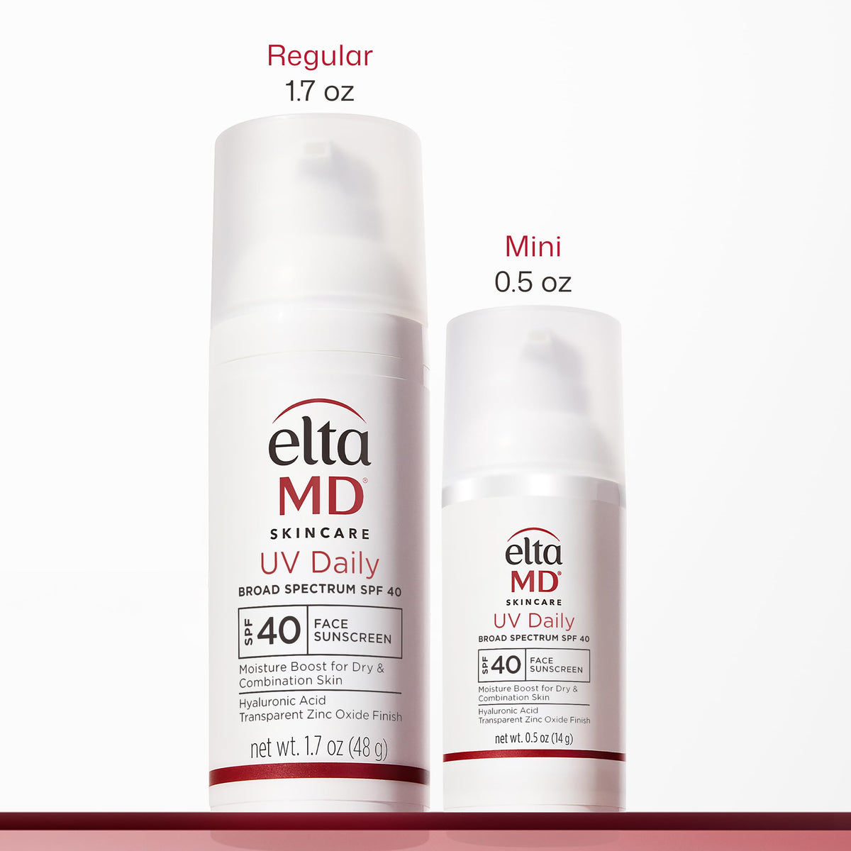 EltaMD texture close-up showing non-greasy formula for hydration
