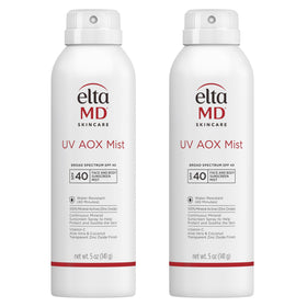 EltaMD bottle front packaging showing SPF 40 for clear protection