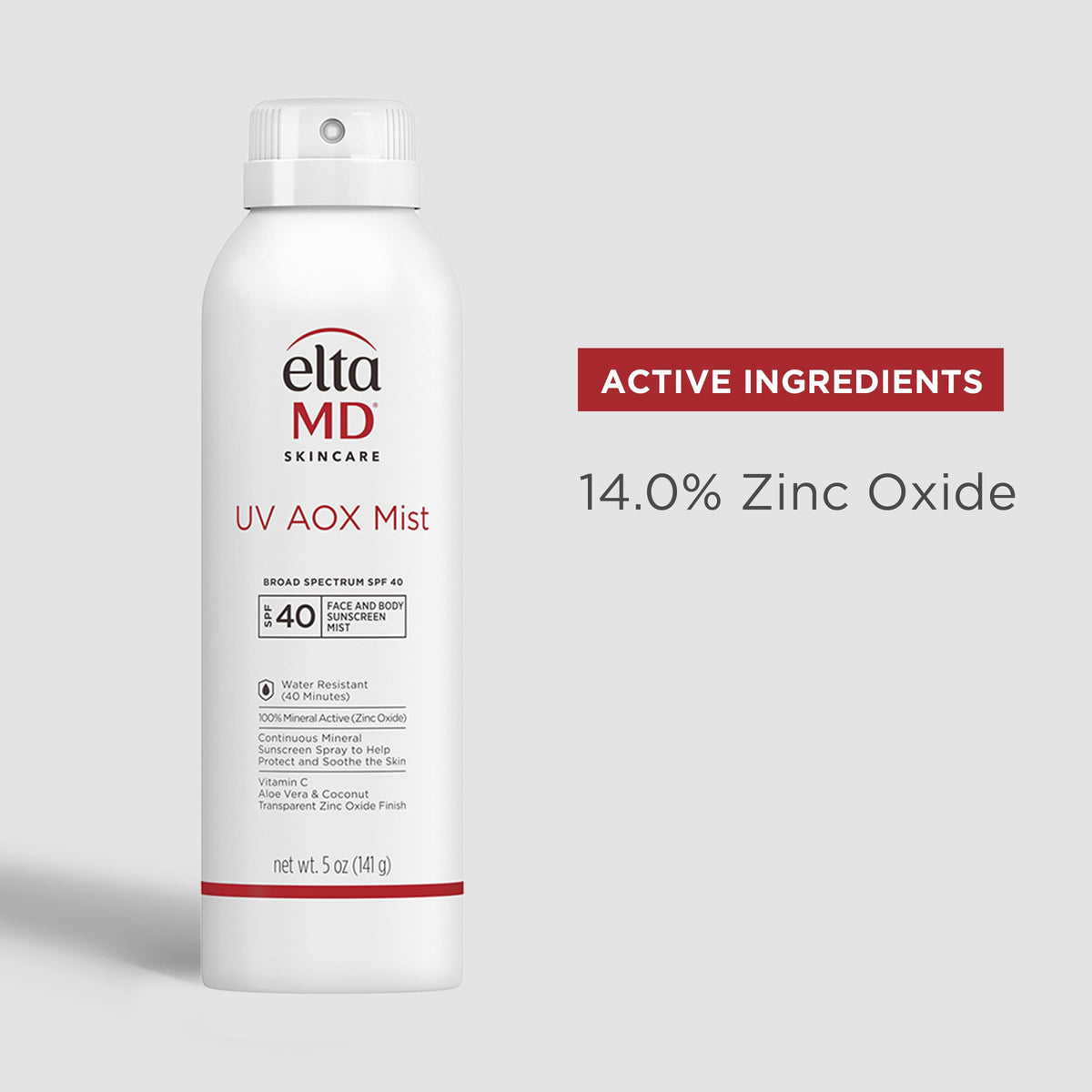 EltaMD texture drop on skin demonstrating clear-drying lightweight feel