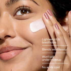 EltaMD UV Clear label close-up displaying ingredients and benefits